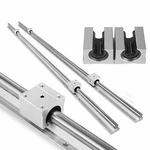 Intbuying 1500MM Supported Linear Rail Shaft Rod With 4 Pcs SBR12UU. Fixed Price $91.35.