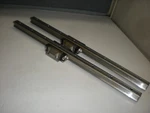 Lot Of (2) Bosch 1651-814-20 Linear Bearings With 18-3/4" Long Rails. Fixed Price $49.99.