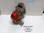 Triad 2R130SR Actuator W/ 2" Series 55 Ball Valve (used).. Fixed Price $135.00.
