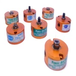 Lot Of 7 Fabco Air Series 1/4" Stroke Pneumatic Pancake Cylinders C-121-X. Fixed Price $52.99.