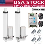 Heavy Duty 2X6" 330LBS Max Lift Linears Actuator +remote Control Electric Motor. Fixed Price $106.99.