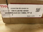 Thk SR25W2UUC1E+1066LYP-II Matched Set (2XLINEAR Rails And 4X Trucks). Fixed Price $100.00.