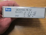 Koyo SAC4090BG Mg 4Z Ball Screw Support Bearing **new**. Fixed Price $275.00.