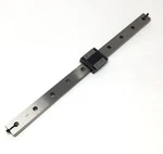 Thk RSR12WZM Linear Motion Ball Bearing Slide Carriage 390MM Guide Rail. Fixed Price $90.00.