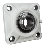 1" Stainless Plastic Four Bolt Flange Bearing MUCFPL205-16, YCJ-1-PT, BF-16. Fixed Price $34.99.