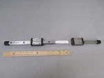 Thk 150MM Linear Bearing Rail 18-3/4 Inches Long + Sliders All P/n FGH02586. Fixed Price $99.95.