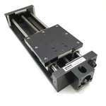 Parker 506101 Rail Table, Travel: 10", 0.20" Lead Ballscrew, Nema 23 Frame. Fixed Price $425.00.