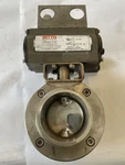 Bettis RPC250 SR4 Pneumatic Actuator With 3-1/2 Butterfly Valve. Fixed Price $95.00.