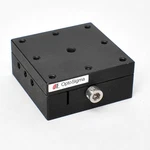 Optosigma Linear Translation Stage 40MM X 14MM Travel Metric Brass Dovetail. Fixed Price $49.99.