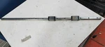 Rexroth 7210 485 840MM Linear Rail W/ X2 R162211320 Bearing Runner Block. Fixed Price $812.35.
