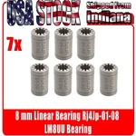7PCS Igus Drylin Linear Bearing LM8UU 8MM 3D Printer Polymer Bushing RJ4JP-01-08. Fixed Price $13.59.