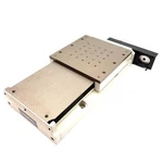 Aerotech ATS20015-M-40P-NC-FB Linear Stage 150MM Travel, 4MM Lead *chipped*. Fixed Price $2100.00.