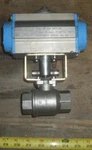 Valbia Actuator, 80SR0112, With 1" Stainless Steel Ball Valve And Asco Selin. Fixed Price $219.97.