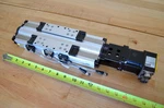Parker 404XR Linear Ballscrew Actuator With BE231GJ-NMSN NEMA23 Servo Motor. Fixed Price $775.00.