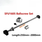 SFU1605 Rolled Ball Screw C7 End Machined Length 250-2000MM, Nut Housing BK/BF12. Fixed Price $147.50.