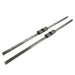 (lot Of 4) Iko LWES15Q Bearing Blocks W/ (2) LWE15 32.25" Linear Guide Rails. Fixed Price $169.29.