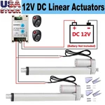 1000N 2X Heavy Duty 14MM/S 220LBS 12V Linear Actuator &wireless Motor Controller. Fixed Price $89.99.