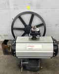 Actuator SNA300D W/flowserve Limit Switch NXCLU2M1-14-00200 *damaged*. Fixed Price $2400.00.
