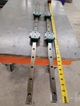 Ina Linear Bearing Slide Guide KWVE25BG3V1 1000MM Rails 4 Blocks W/ Zerk. Fixed Price $499.99.