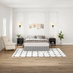 Box 9-INCH, Metal Springs Mattress Foundation With Fabric Cover. Fixed Price $90.00.