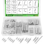 133 Pcs Extension Spring Assortment Kit 18 Different Sizes Zinc Plated. Fixed Price $18.62.