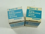 Thompson SUPER-12 Linear Bearing Lot Of 2EA. New. Fixed Price $39.99.