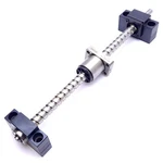 Hansan C5 17 Linear Ball Screw Assembly, 15MM, 10MM Lead, 275MM Stroke, 2-BLOCK. Fixed Price $95.00.