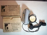 Electric Justrite Head Lantern Type 4-CELL Model 19046 Both Hands Free Nos. Fixed Price $24.00.