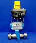 Jamesbury 1"NPT Air Actuated Ball Valve With Accutrak Rotary Position Monitor. Fixed Price $299.99.