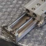 Smc MXQ8-50CS Pneumatic Slide Table Guided Base Cylinder Double Acting. Fixed Price $125.00.