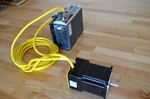 Parker BE342HJ NEMA34 Brushless Servo Motor & Gemini GV-U12E Driver Set + Cables. Fixed Price $985.00.