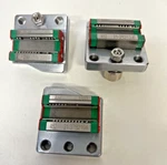 3X Hiwin Linear Slide Bearing Block Part NO:452 21-3RB1860,21-3RB2094,21-3RB2104. Fixed Price $49.95.