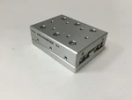 Thk VRU3080M 6A Precision Cross Roller Slide Table, Travel: 45MM, 80MM X 60MM. Fixed Price $250.00.