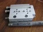 Smc MXF8-20 Guided Slide Cylinder Integrated Linear Rail Stop Assembly Pneumatic. Fixed Price $99.99.