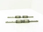 Thk HSR15 Linear Bearing 2-BLOCK Guide Rail 15MM X 400MM 15-3/4" Lot Of. Fixed Price $74.99.