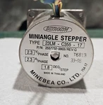 Minebea Astrosyn Miniangle Stepper Motor 23LM-C355-17, 1.8 Deg/step. Fixed Price $33.95.