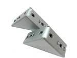 Item 0.0.411.32 Angle Bracket Set 80X80MM Lot Of Missing Caps & Hardware. Fixed Price $23.74.