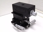 Suruga Seiki Chuo Four Axis Linear / Goniometer Positioner With Mount. Fixed Price $400.00.