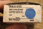 New Rexroth R165181420 Linear Guide Carriage Runner Block Ball Bearing. Fixed Price $56.66.