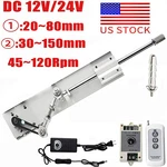 24V Reciprocating Motor Cycling Electric Linear Motion Actuator 150MM Stroke Us. Fixed Price $19.99.