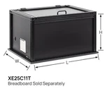 Thorlabs XE25C11T Aluminum Enclosure With Top-opening Door 21" 15" 12". Fixed Price $679.99.