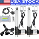 Szmwkj 6000N Dual Axis Solar Panel Tracker &2*8" Linear Actuator &lcd Controller. Fixed Price $270.74.