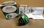 Vintage Johnson The Citation Model 110B Closed Face Spinning Fishing Reel Box. Fixed Price $79.95.