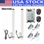 Linear Actuators 18" 1000N 12VDC Electric Motor W/ Wireless Remote Bracket Set. Fixed Price $99.99.
