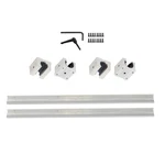With 4 SBR12UU Square Type Bearings Block SBR12-500MM Linear Shaft Rail. Fixed Price $47.32.