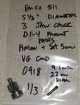 Emco Maximat Super 11 Lathe 3 Jaw 5-1/2" Chuck Parts: Pinion Gear 0918. Fixed Price $18.00.