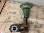 Fisher Controls Actuated CF8M/ 316SS Butterfly Valve 275 W/ Size 30 Actuator. Fixed Price $750.00.