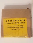 Gardner V11C 4" Zinc Plated Extension Springs - Box Of 6 Total (new). Fixed Price $16.19.