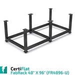 Certiflat FR4896 48"X96" Fabrack Cnc Laser Tube Leg Kit For Fabblock Tables Hd. Fixed Price $610.98.