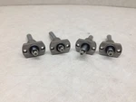 Lot Of 4 Misumi LHFCM12 Flanged Linear Ball Bearing With 90MM Smooth Rod. Fixed Price $62.50.